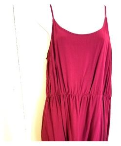 Old Navy pink spaghetti strap dress